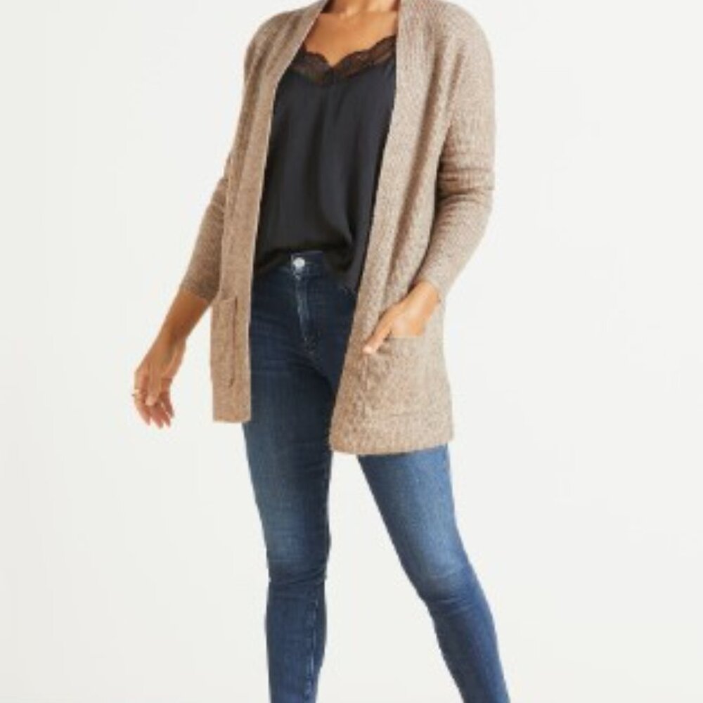 John & Jenn open cardigan sweater from Evereve